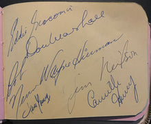 Load image into Gallery viewer, 1960's NHL Hockey Multi Signed Autograph Book x63 Tim Horton HOFs Beckett LOA