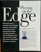 Load image into Gallery viewer, 2004 Masters Golf Tournament Program Phil Mickelson Win His First Masters