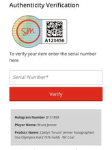 Load image into Gallery viewer, Caitlyn Jenner Autographed Adjustable USA Olympic Hat NWOT Bruce Signed COA Holo