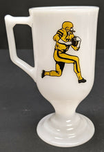 Load image into Gallery viewer, 1972 Grey Cup Vintage Milk Glass Hamilton CFL Football Tiger-Cats