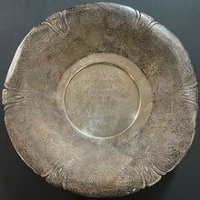Load image into Gallery viewer, Chuck Wepner Madison Square Garden Award Lady Diana Style Plate Sterling Silver
