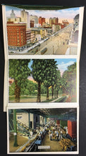Load image into Gallery viewer, 1940s New Orleans Postcard Foldout 20 Different Cards City Park Stadiums ++