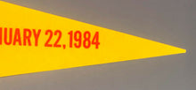 Load image into Gallery viewer, 1984 Super Bowl XVIII Washington Redskins 1983 NFC Champions Full Size Pennant