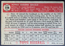 Load image into Gallery viewer, 1952 Topps Baseball Al Brazle #228 St. Louis Cardinals MLB Card Vintage