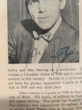 Load image into Gallery viewer, 1950s Don Messer Show Autographed Program+Plaque Canadian Folk Music TV Radio