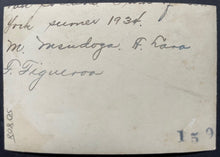 Load image into Gallery viewer, 6 Vintage Original Photos of Cuban "Royals" Baseball Team in New York City LOA