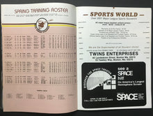 Load image into Gallery viewer, 1979 San Diego Padres Official MLB Baseball Yearbook Vintage Dave Winfield