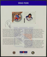 Load image into Gallery viewer, 2004 Canada Post NHL All Stars Lithograph & Stamp Set Signed Brad Park Autograph