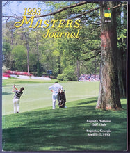 Load image into Gallery viewer, 1993 Vintage PGA Golf Masters Program Bernhard Langer Second Augusta National