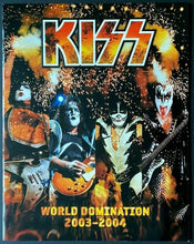 Load image into Gallery viewer, 2003-2004 Original Kiss World Domination Concert Tour Program Rock Music
