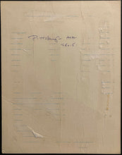 Load image into Gallery viewer, 1950-51 Signed AHL Player Sheet Horton + Armstrong in Minors Autographed NHL HOF