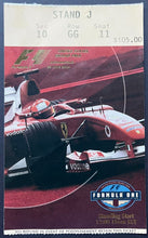 Load image into Gallery viewer, 2004 F1 United States Grand Prix Ticket Stub Indianapolis Motor Speedway VTG