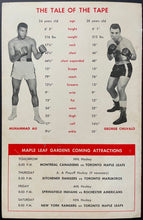 Load image into Gallery viewer, 1966 Muhammad Ali + Chuvalo Maple Leaf Gardens Fight Lot PSA Ticket + Photo +
