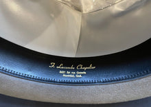 Load image into Gallery viewer, Frank Finnigan Worn Fedora 1993 Toronto Maple Leafs F. Lacombe Chapelier NHL