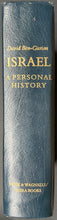 Load image into Gallery viewer, Autographed David Ben-Gurion Israel A Personal History First Edition Signed LOA