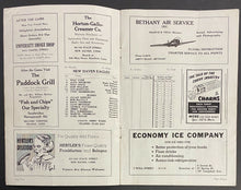 Load image into Gallery viewer, 1939 Rare Vintage AHL Hockey Game Program New Haven Eagles Springfield Indians