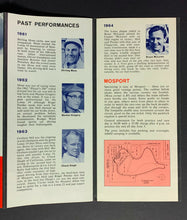 Load image into Gallery viewer, 1965 Mosport Players 200 6 Page Foldout Brochure Car Races Rare Original