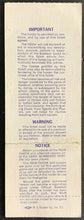 Load image into Gallery viewer, 1979 World Series Ticket Game 3 Pittsburgh Pirates vs Baltimore Orioles