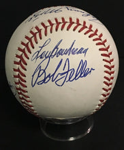 Load image into Gallery viewer, Johnny Mize Ralph Kiner Musial + Multi Signed Baseball MLB HOFERS x6 JSA Letter