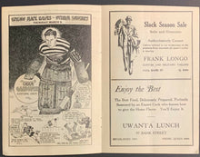 Load image into Gallery viewer, 1933 Auditorium NHL Hockey Program Ottawa Senators vs Detroit Red Wings + News