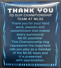 Load image into Gallery viewer, 2022 Toronto Argonauts Replica Grey Cup Championship Ring Team Issued CFL