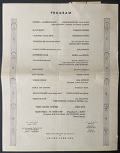 Load image into Gallery viewer, 1930's Cotton Club Menu Autographed Cab Calloway Signed Back JSA COA