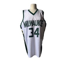 Load image into Gallery viewer, Giannis Antetokounmpo Signed Bucks Display Jersey NBA Basketball JSA