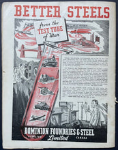 Load image into Gallery viewer, Canadian Pro Football Program Winston Churchill + Dwight Eisenhower on Cover