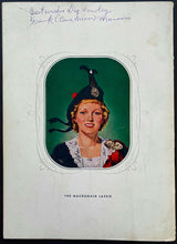 Load image into Gallery viewer, 1950 Montreal Forum Program Canadiens Hockey Jack Dempsey Signed Cover Boxing