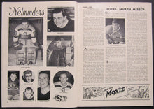 Load image into Gallery viewer, 1946 Boston Gardens NHL Program Bruins vs Montreal Canadiens Maurice Richard