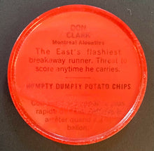 Load image into Gallery viewer, 1963 Nalley's Potato Chips CFL Football Token Plastic Coin #63 Don Clark