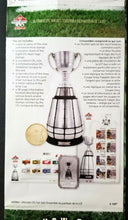 Load image into Gallery viewer, 2012 CFL Football Grey Cup Full Stamp Set Canada Post Brochure Unused Argos