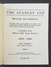 Load image into Gallery viewer, 1970 NHL The Stanley Cup Records & Statistics Montreal Canadiens Beliveau
