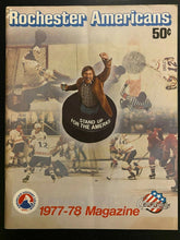 Load image into Gallery viewer, 1977 AHL American Hockey League Rochester Americans Yearbook Magazine Year Book