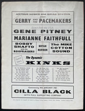 Load image into Gallery viewer, 1964 Beatles Live Music Concert UK Tour Program + Vintage Ticket @ Bournemouth