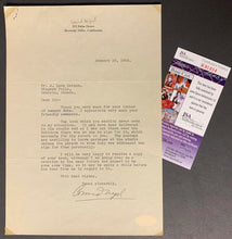 Load image into Gallery viewer, 1933 Conrad Nagel Signed Typed Letter Actor Television Radio Personality JSA