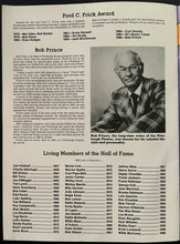 Load image into Gallery viewer, 1986 MLB Baseball Hall Of Fame Induction Program McCovey Doerr Lombardi