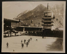 Load image into Gallery viewer, 1936 Garmisch-Partenkirchen Winter Olympics Photographs Ice Hockey LOA