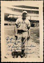 Load image into Gallery viewer, 1940s Signed Vintage MLB Baseball New York Giants Johnny Mize Autographed Photo