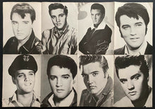 Load image into Gallery viewer, Elvis Presley Large 2 Sided Poster Vintage King Of Rock N' Roll Composite Photo