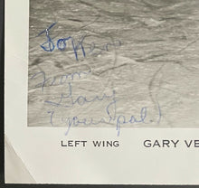 Load image into Gallery viewer, 1967/68 Kansas City Type 1 Press Photo Gary Veneruzzo Hockey Autographed