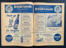 Load image into Gallery viewer, 1953 Montreal forum NHL Hockey Program Canadiens vs Boston Bruins Vintage