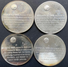 Load image into Gallery viewer, America In Space First Edition Franklin Mint Issued 24 Coin Sterling Silver Set