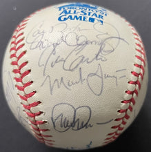 Load image into Gallery viewer, 1991 MLB All Star Game Toronto Team Autographed Baseball Signed x26 Ripken JSA