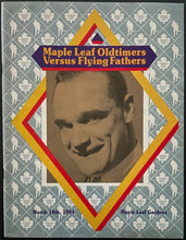 Load image into Gallery viewer, 1984 NHL Hockey Program Toronto Maple Leafs Gardens Versus Flying Fathers Orr