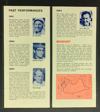 Load image into Gallery viewer, 1965 Mosport Players 200 6 Page Foldout Brochure Car Races Rare Original