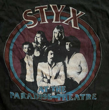 Load image into Gallery viewer, 1981 Styx Paradise Theatre World Tour Concert T-Shirt Original Vintage Large