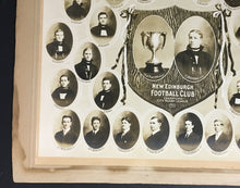 Load image into Gallery viewer, 1911 New Edinburgh Football Club Team Cabinet Photo City Champion Rugby Photo