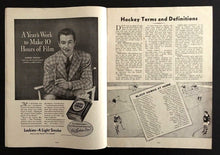 Load image into Gallery viewer, 1937 Chicago Stadium Hockey Program Toronto Maple Leafs v Chicago Blackhawks NHL