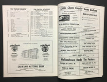 Load image into Gallery viewer, 1968 NFL Football Preseason Program Green Bay Packers vs New York Giants Lambeau